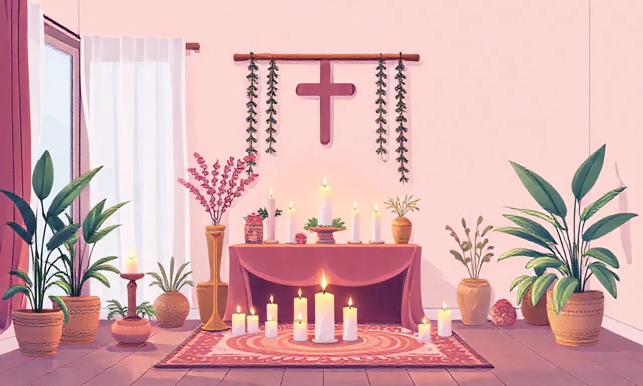 Como criar um espaço sagrado em casa? Transforme seu ambiente em um refúgio espiritual.